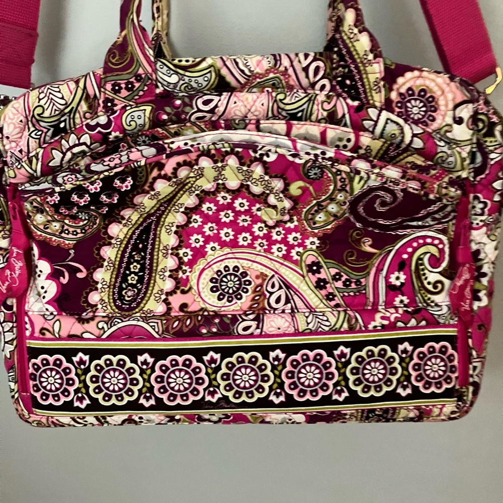 Vera Bradley Travel Bag laptop sleeve suitcase sleeve paisley bag